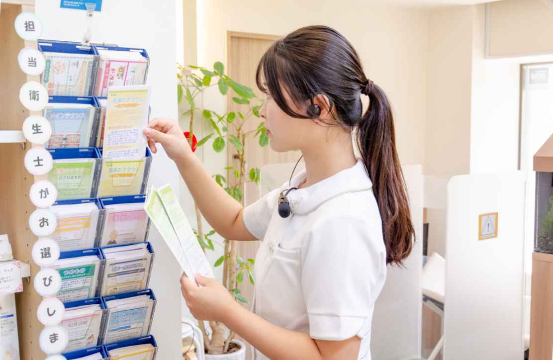 受付・歯科助手の仕事の様子