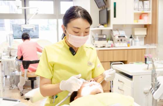 歯科医師の仕事の様子